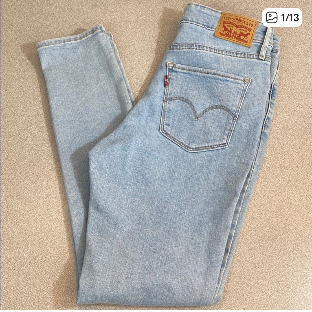 Levi's 721 light Blue high rise Skinny